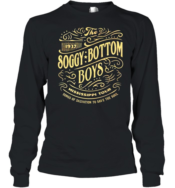 Soggy Bottom Boys1937 Mississippi Tour shirt Long Sleeved T-shirt