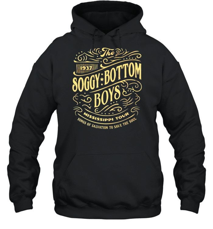 Soggy Bottom Boys1937 Mississippi Tour shirt Unisex Hoodie