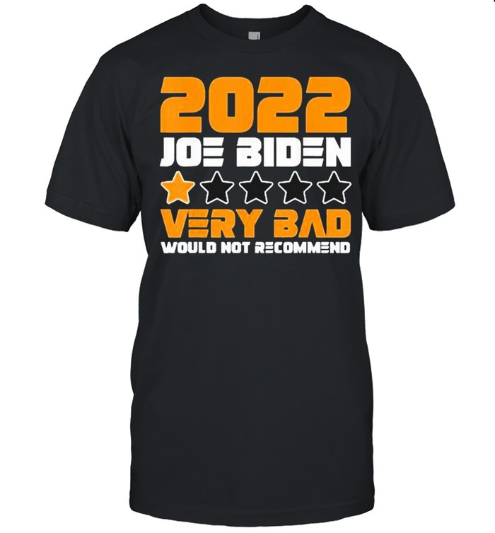 Funny Joe Biden 1 Star Rating Very Bad Would not Recommend  Classic Men's T-shirt