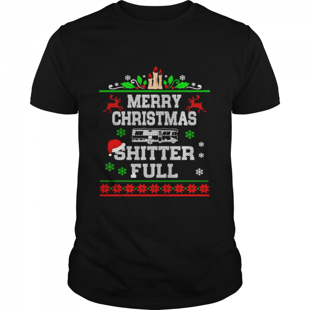 Cousin Eddie Merry Christmas shitter full shirt Classic Men's T-shirt