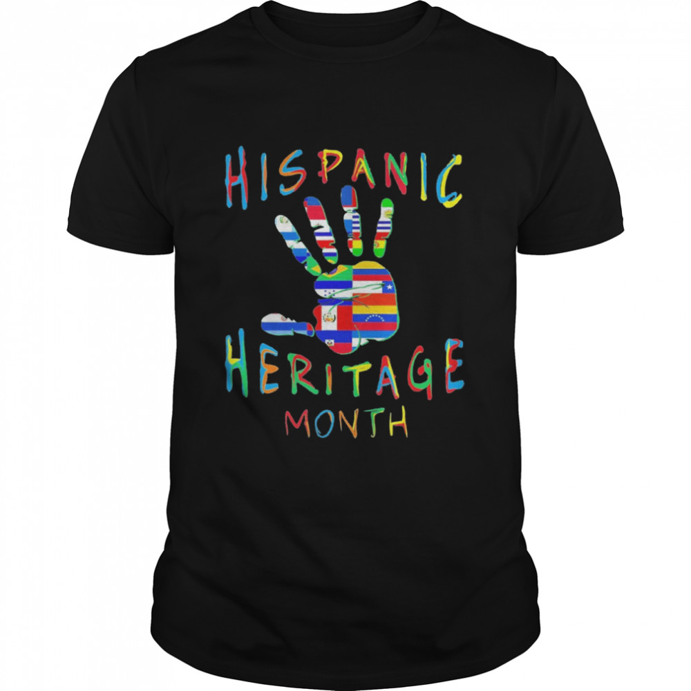 national Hispanic Heritage Month shirt