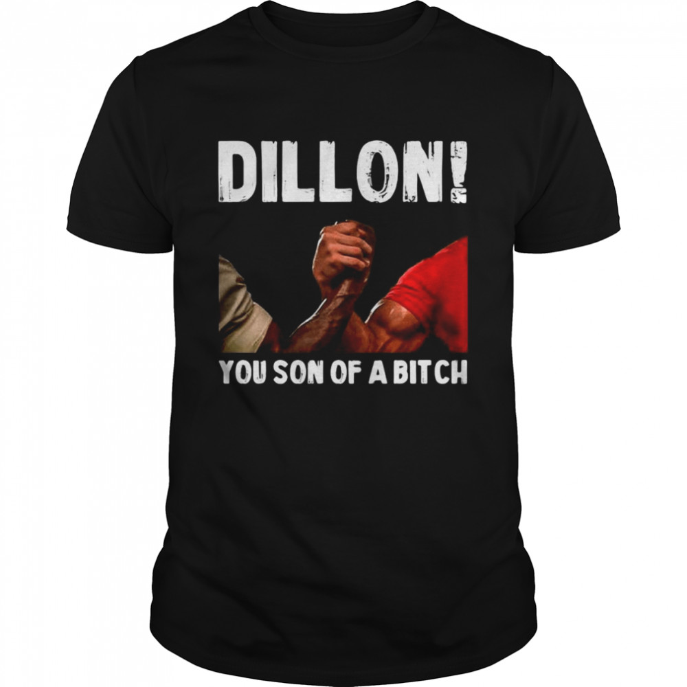 Predator Dillon You Son Of A Bitch T-shirt Classic Men's T-shirt