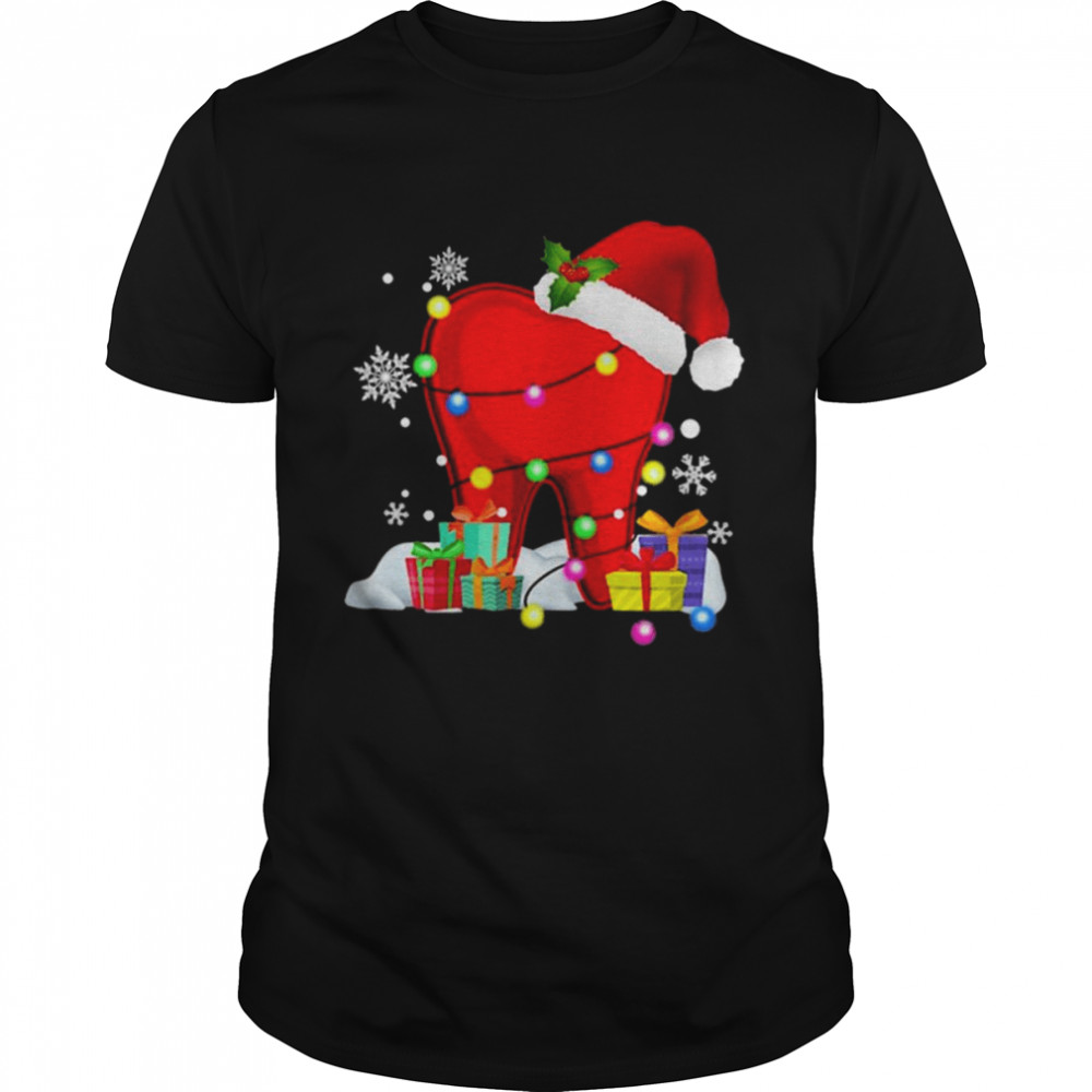 Santa Hat Happy Christmas shirt