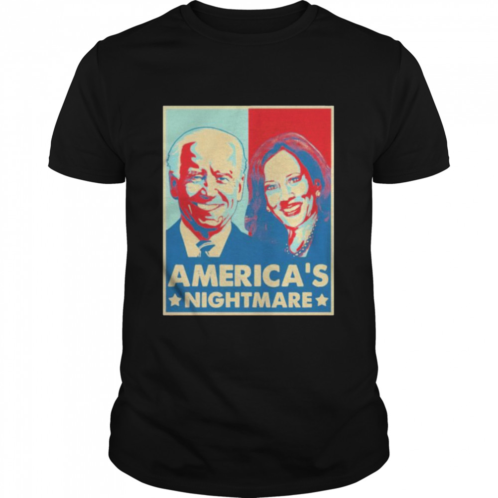 Biden Harris American’s nightmare shirt Classic Men's T-shirt