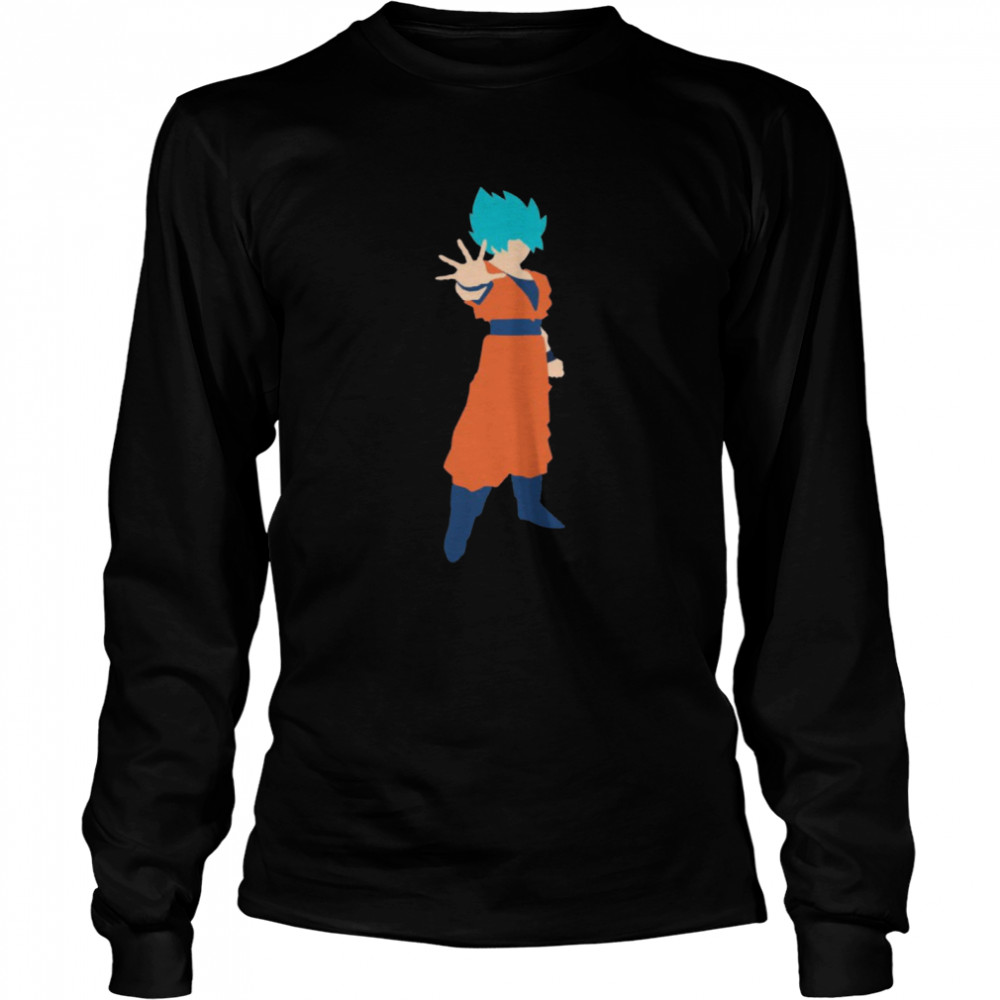 Goku Minimalism shirt Long Sleeved T-shirt