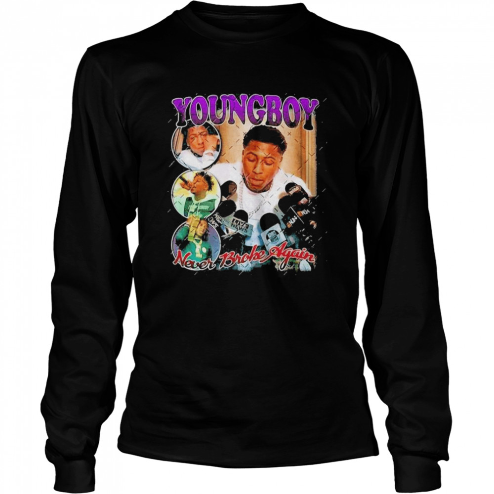 YoungBoy Never Broke Again American Singer  Long Sleeved T-shirt