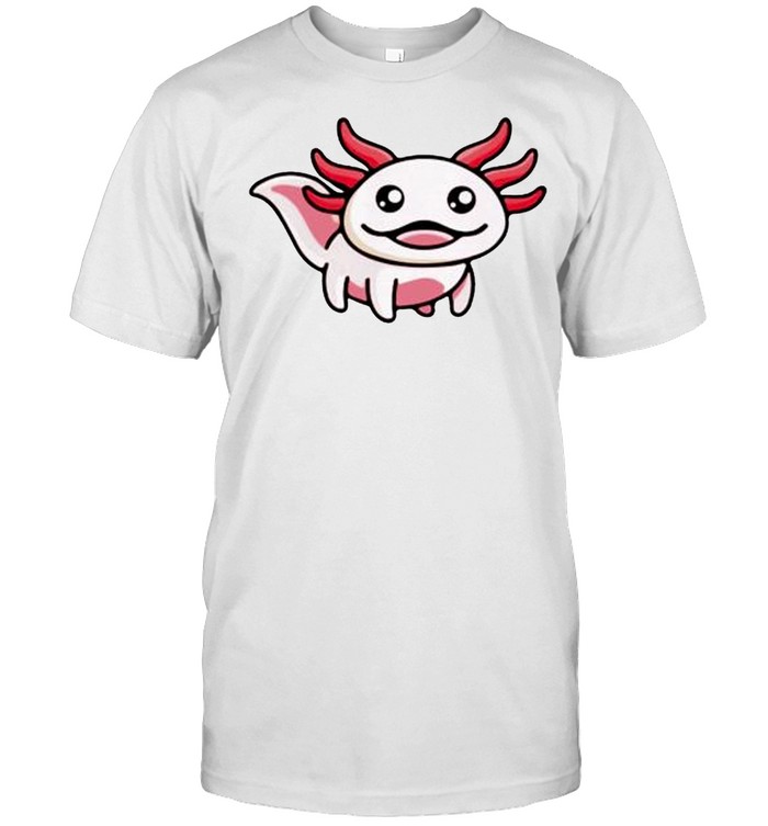 Kids games cute Axolotl shirt