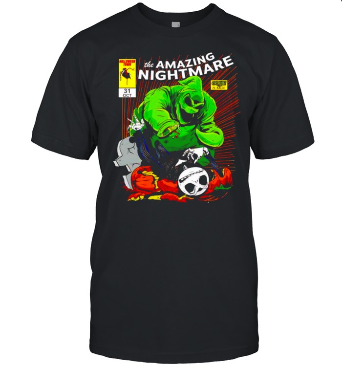 Nightmare Before Christmas the amazing nightmare shirt Classic Men's T-shirt