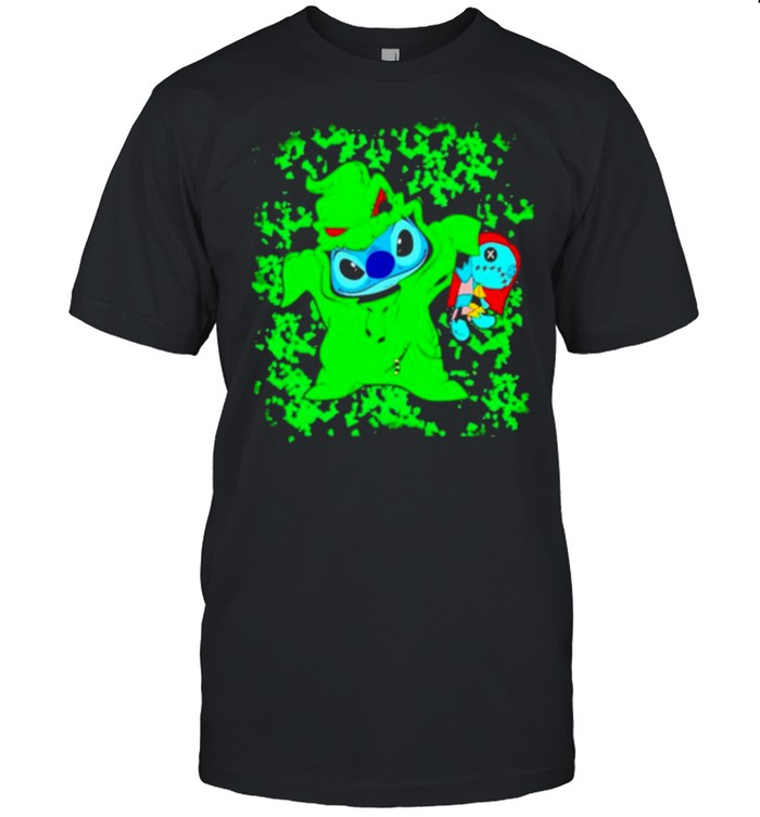 Stitch and Scrump mashup The Nightmare before Christmas shirt