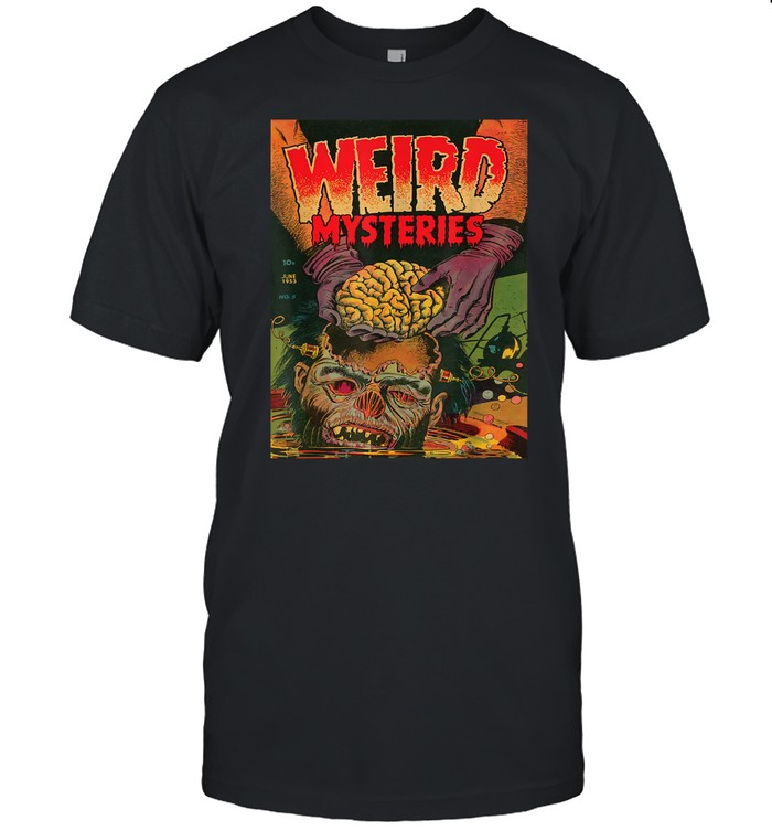Zombie Halloween Horror Vintage Comic Book Retro Scary shirt Classic Men's T-shirt