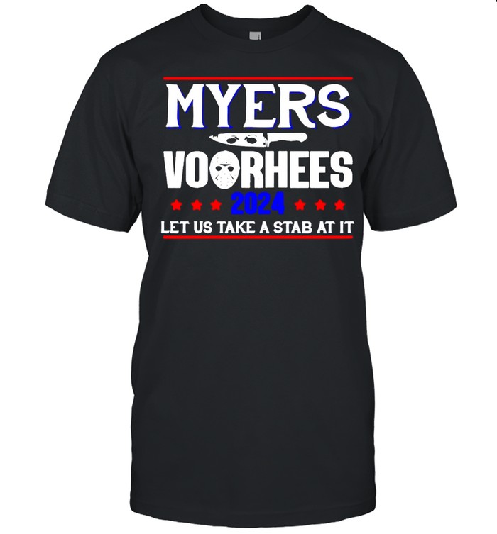 Myers Vooheers 2024 let us take a stab at it shirt Classic Men's T-shirt