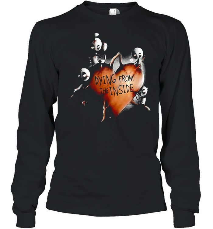 A Broken Heart Is A Heart Full Of Fear Ghost Halloween T-shirt Long Sleeved T-shirt
