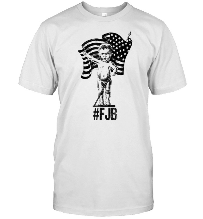 Baby FJB Pro America USA Distressed Flag F Biden FJB  Classic Men's T-shirt