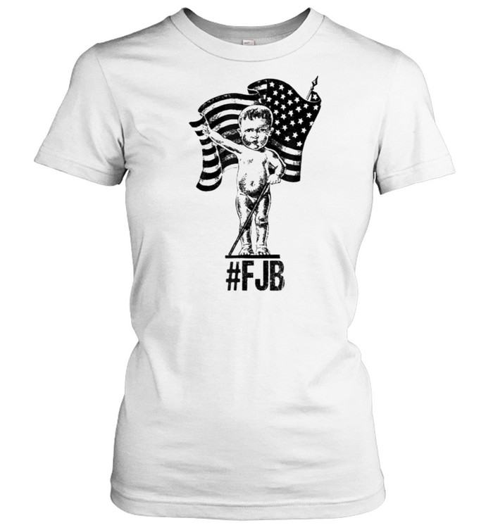 Baby FJB Pro America USA Distressed Flag F Biden FJB  Classic Women's T-shirt