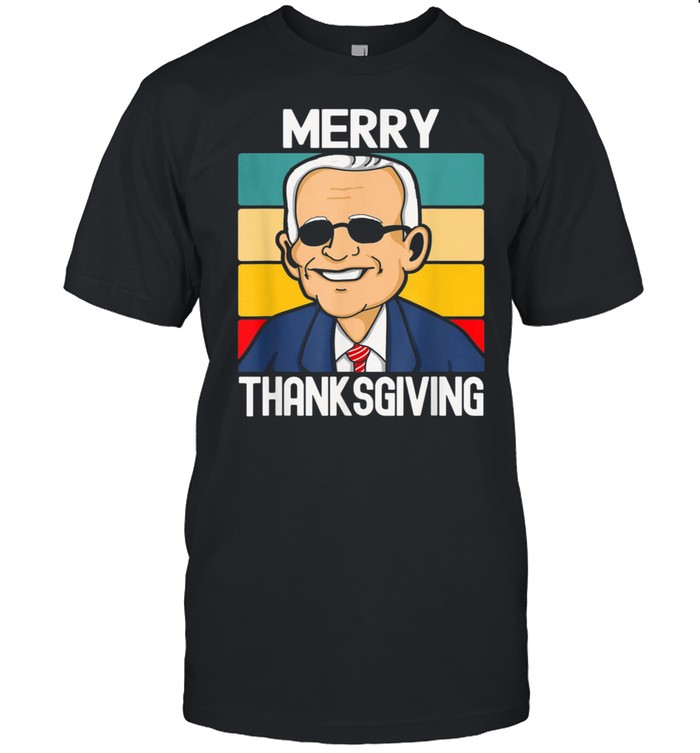 2021 Joe Biden Merry Thanksgiving shirt Classic Men's T-shirt