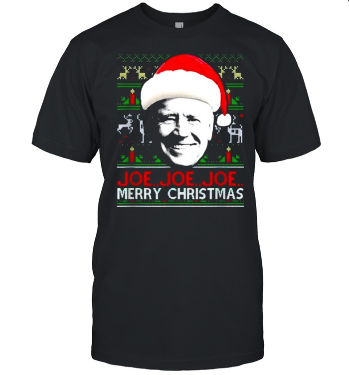 Joe Biden merry Christmas shirt Classic Men's T-shirt