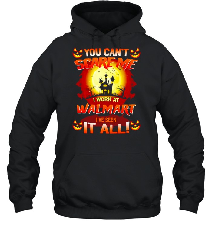 You can’t scare me I work at Stater Bros I’ve seen it all Halloween shirt Unisex Hoodie