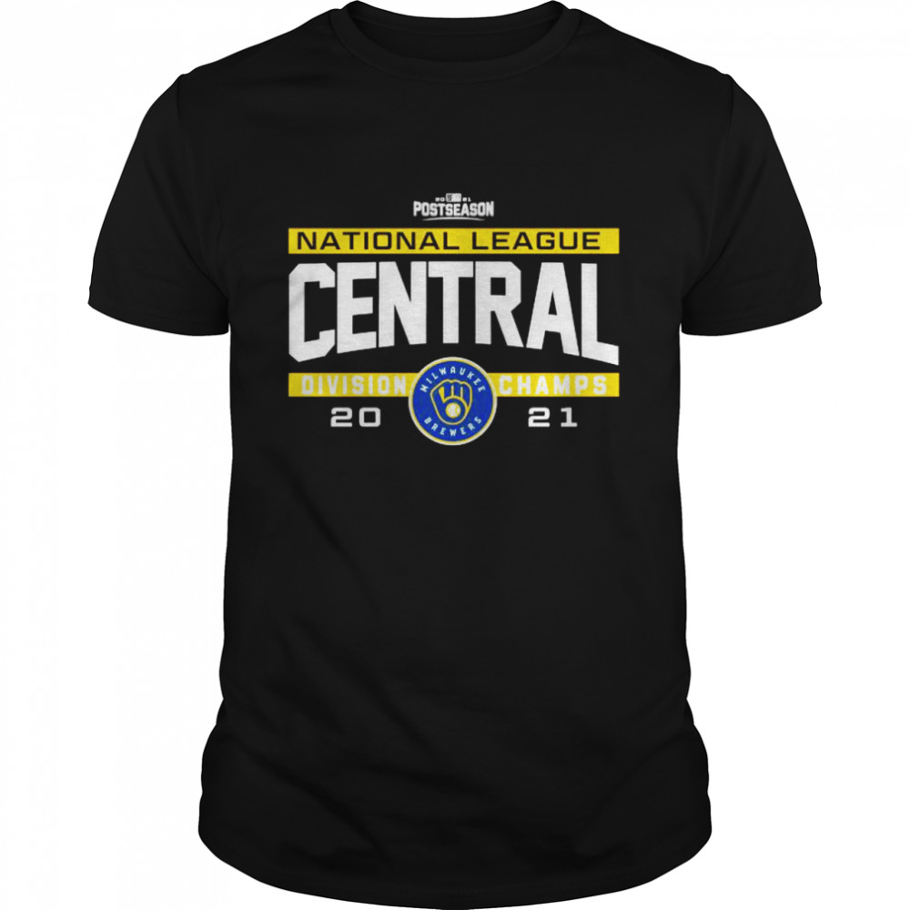 Milwaukee Brewers 2021 AL Central division champs shirt