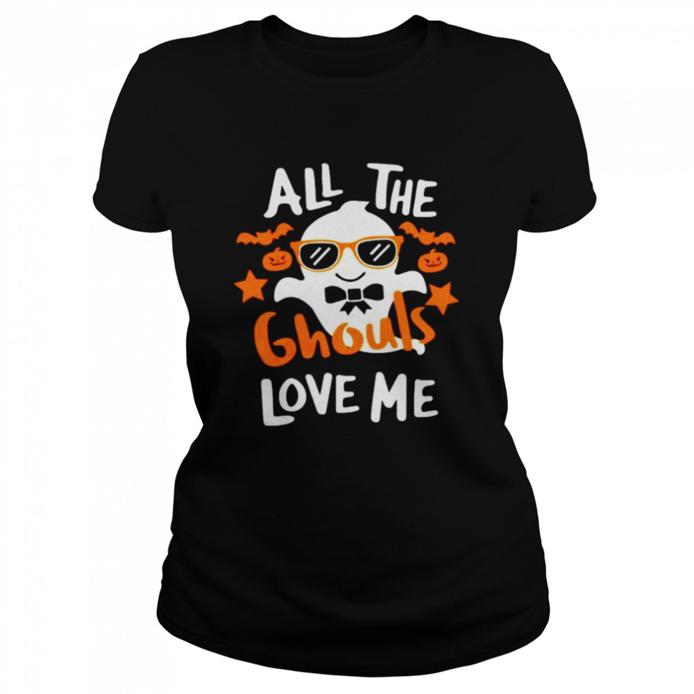 All the ghost love me Halloween shirt Classic Women's T-shirt