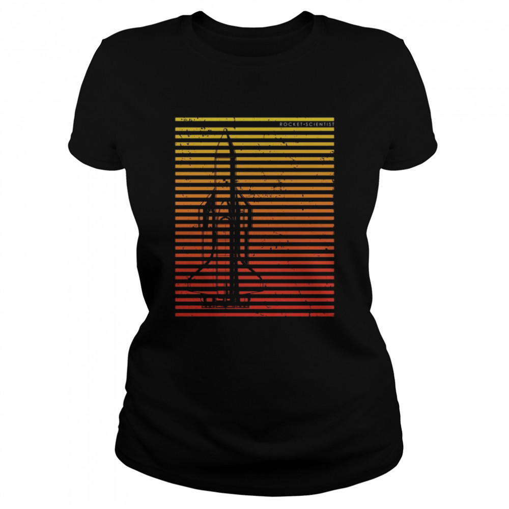Raketenraumschiff Raumfahrttechnik  Classic Women's T-shirt