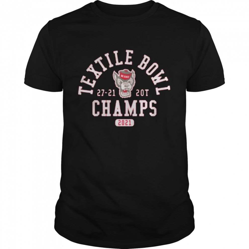 NC State Wolfpack 2021 textile bowl champs shirt Classic Men's T-shirt