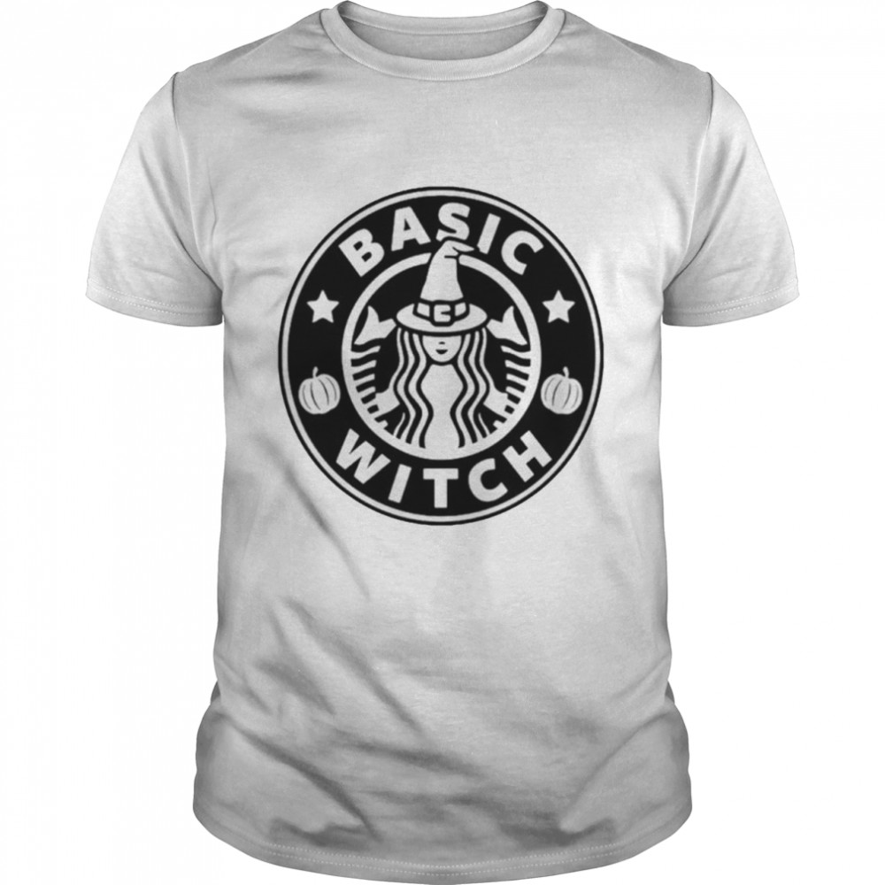Basic witch Coffee Halloween T-shirt Classic Men's T-shirt