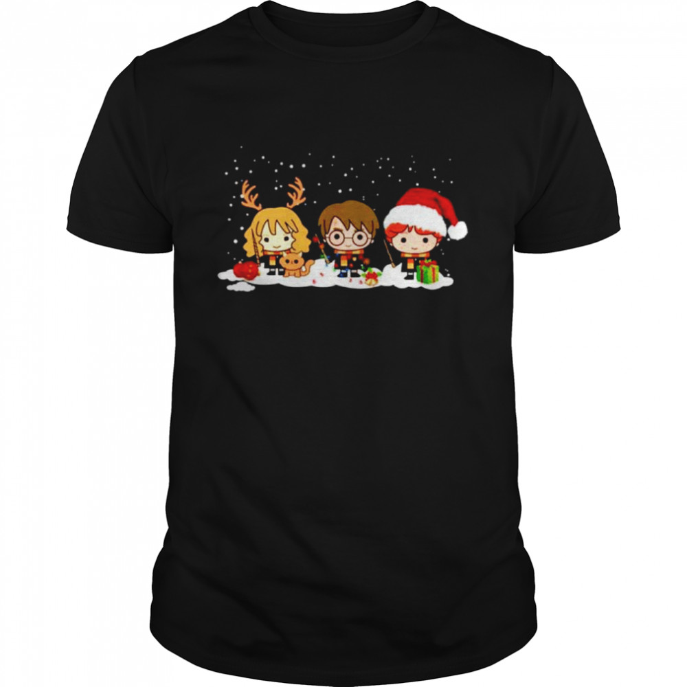 Harry Potter characters Christmas T-shirt