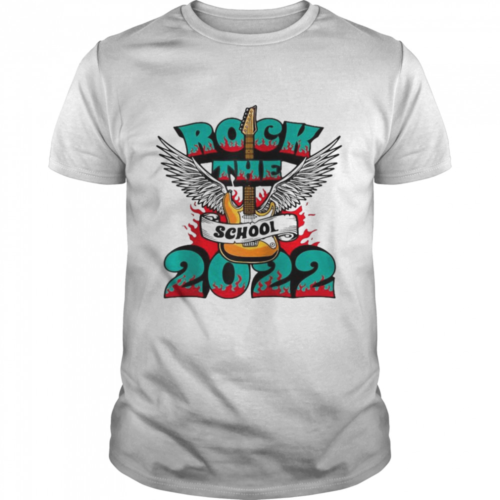 Rock The School 2022 Junge Schüler Schulkind Erstklässler Raglan T-shirt