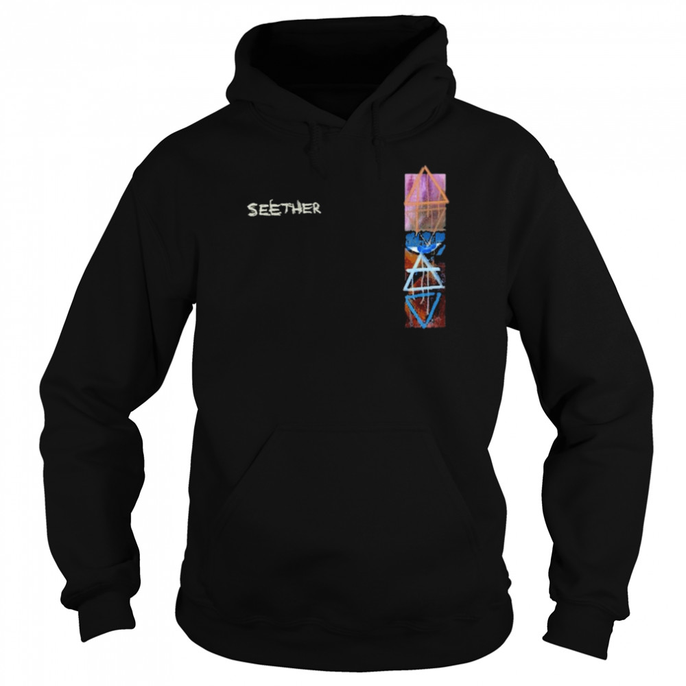 Seether store seether vicennial shirt Unisex Hoodie