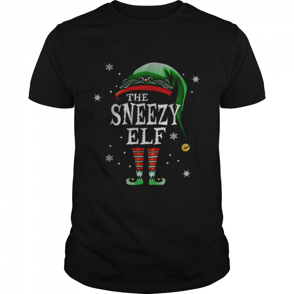 The Sneezy Elf Christmas shirt