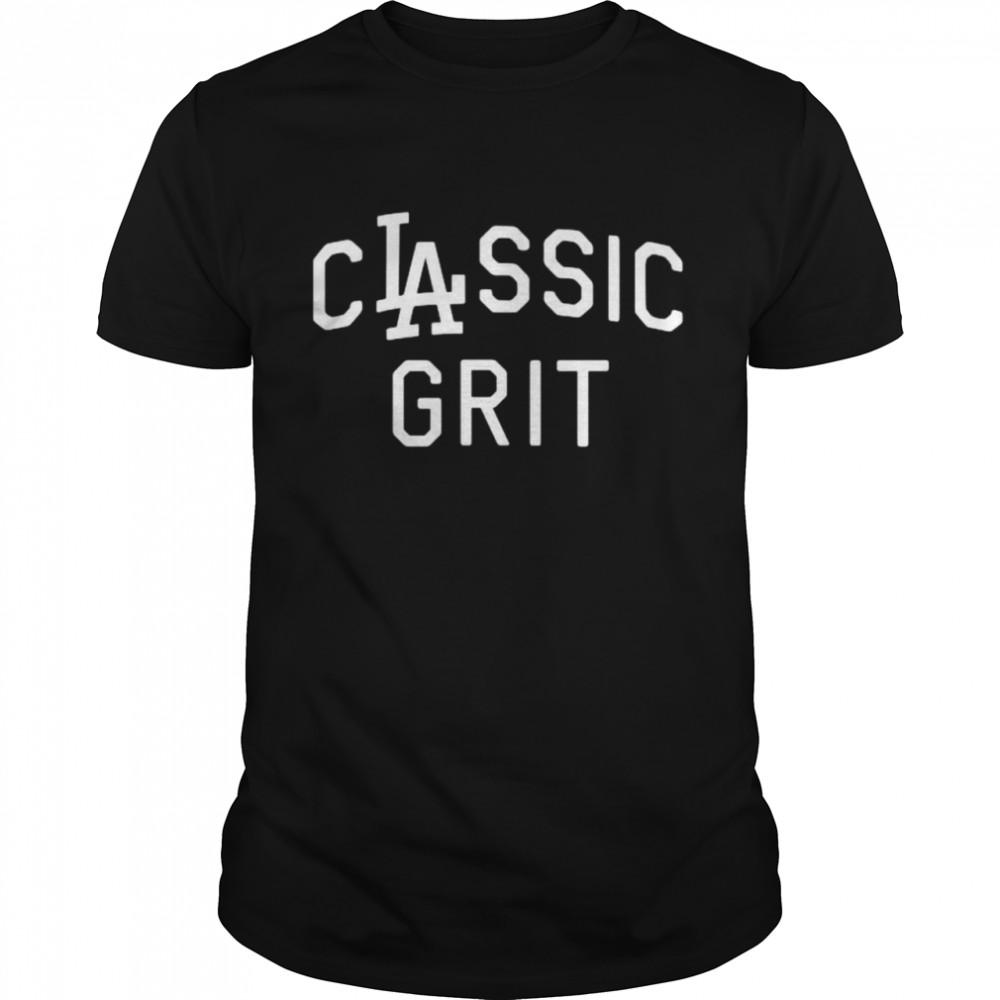 Clayton kershaw los angeles dodgers classic grit shirt Classic Men's T-shirt