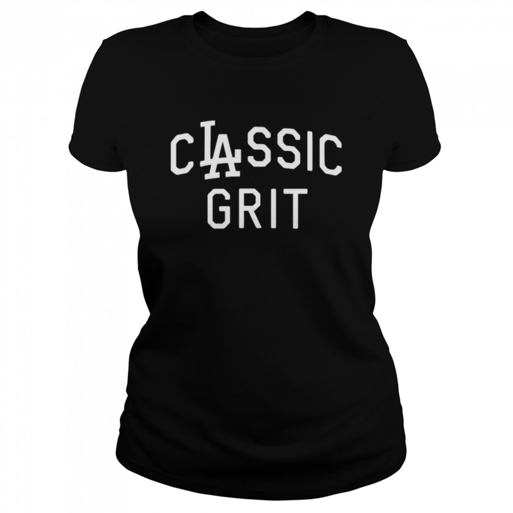 Clayton kershaw los angeles dodgers classic grit shirt Classic Women's T-shirt