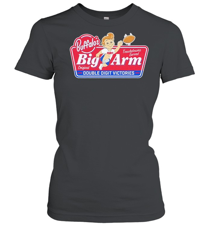 Best buffalo’s big arm double digit victories shirt Classic Women's T-shirt