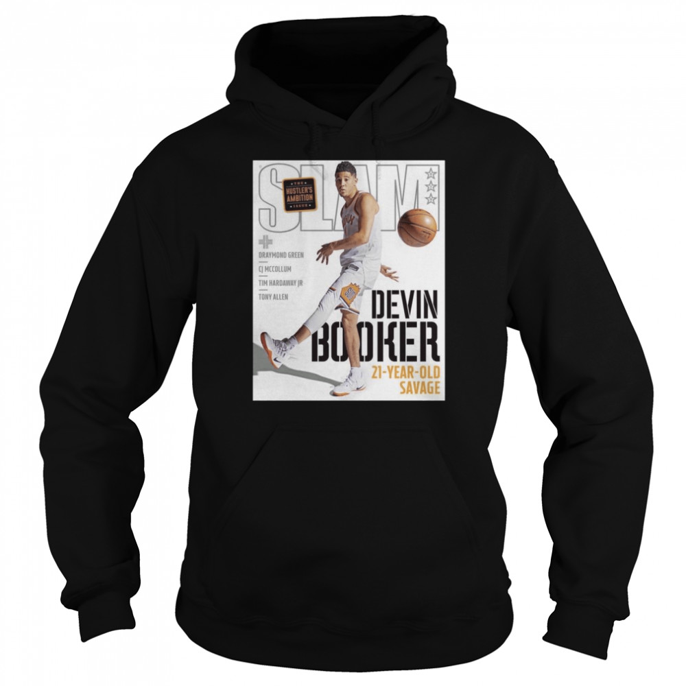 The Slam Devin Booker 21 Years Old Savage Unisex Hoodie