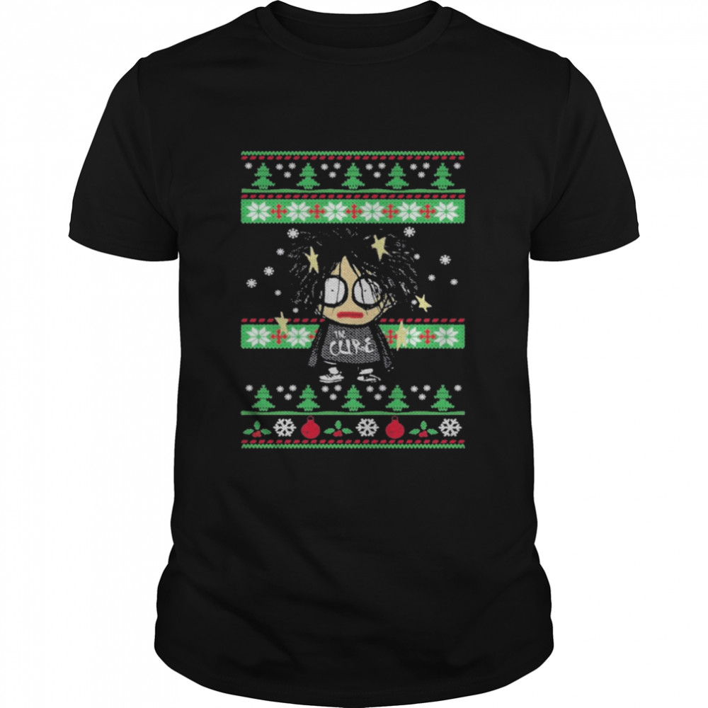 the cure ugly merry christmas shirt