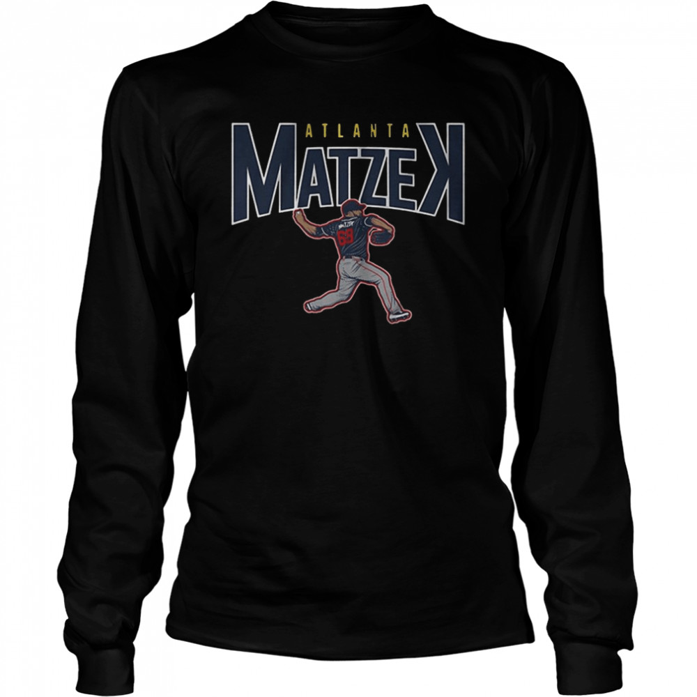 Tyler Matzek Atlanta Braves  Long Sleeved T-shirt