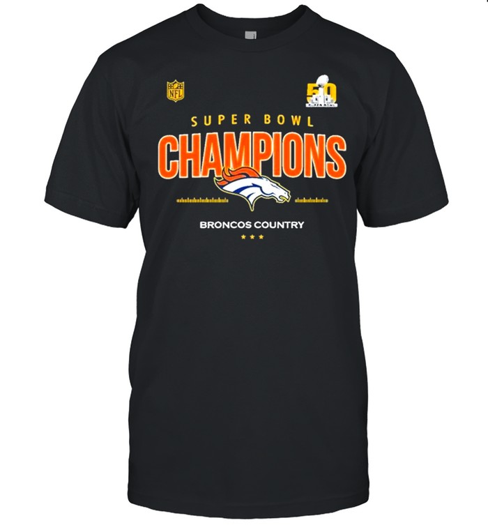 super Bowl 50 Champion Denver Broncos Shirt