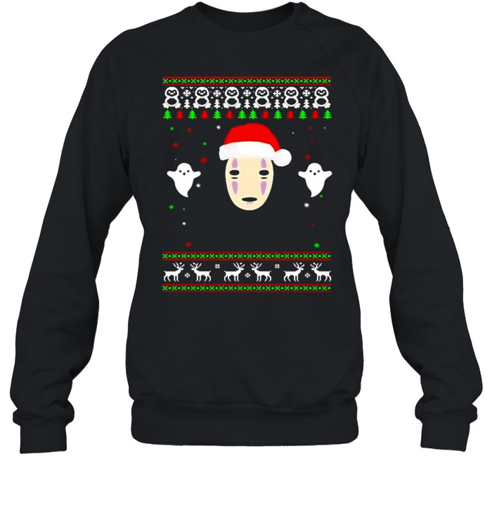 Kaonashi No Face Christmas shirt Unisex Sweatshirt