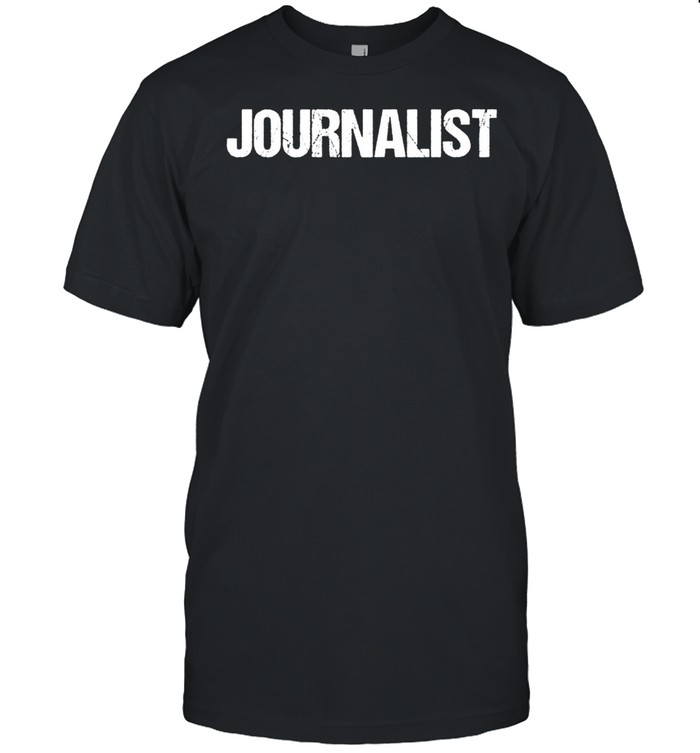 Einfacher Titel des Journalisten Shirt
