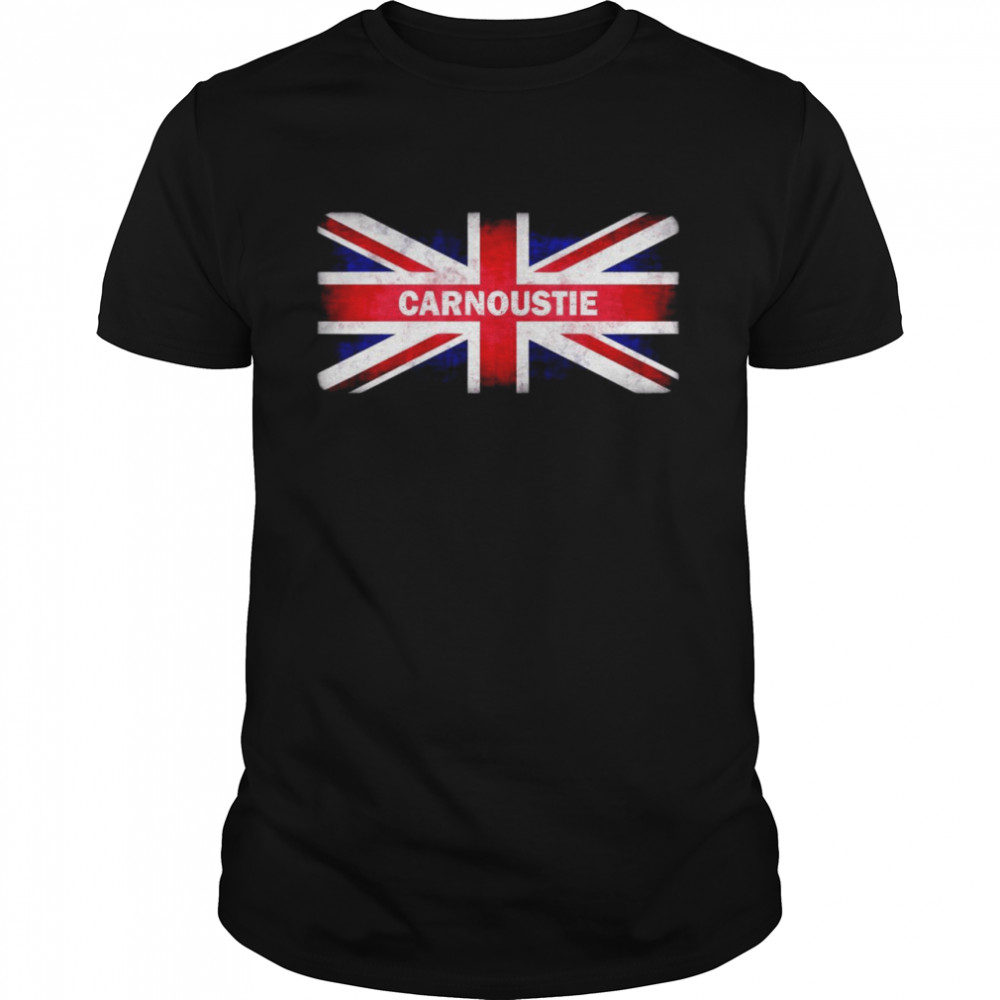 Carnoustie UK British Flag Shirt