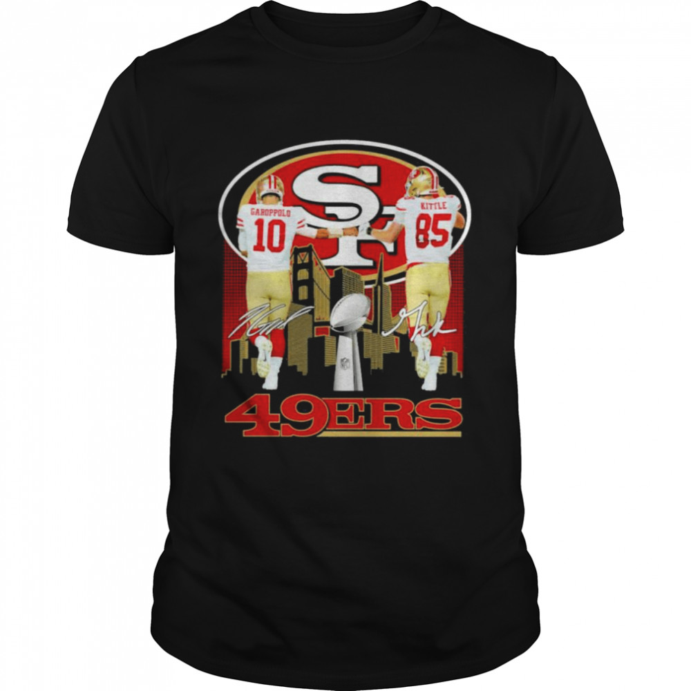 Jimmy Garoppolo and George Kittle Signatures Shirt
