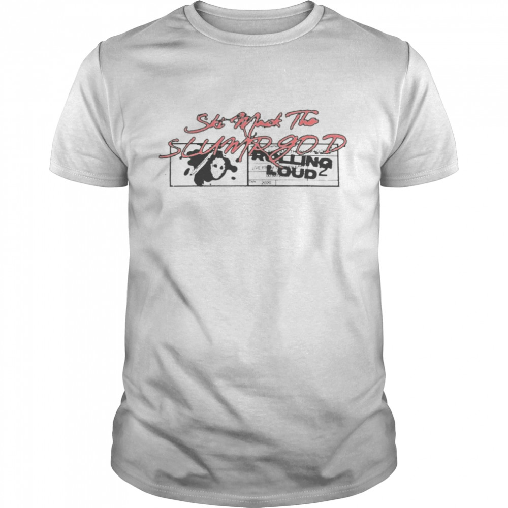 Ski Mask The Slump God x Rolling Loud Grey Vintage T  Classic Men's T-shirt