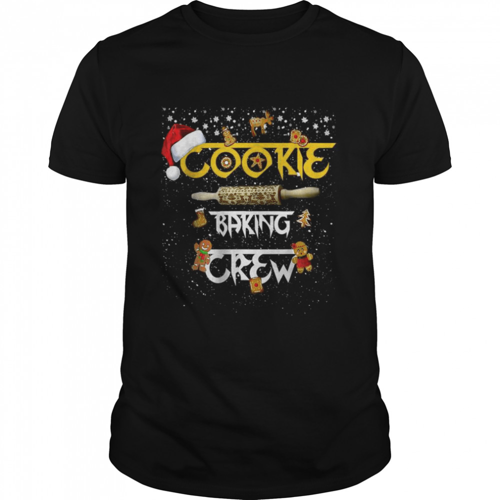 Christmas Cookie Baking Crew Pajamas Family Xmas T-Shirt