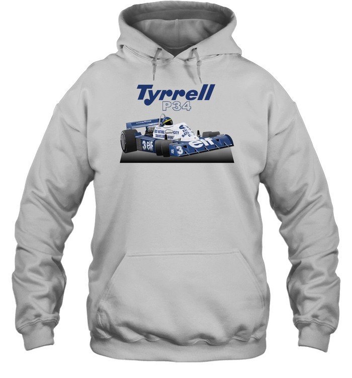 Tyrrell P34 1977  2021 White Clothing Unisex Hoodie