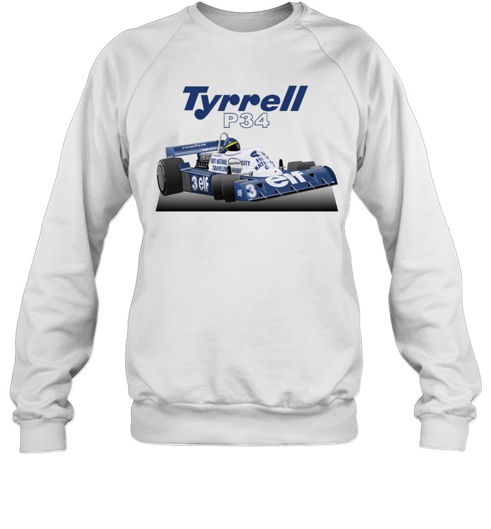 Tyrrell P34 1977  2021 White Clothing Unisex Sweatshirt