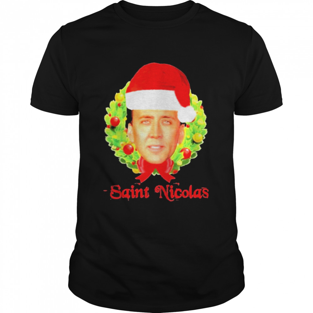Saint Nicolas Cage Christmas 2021 Shirt