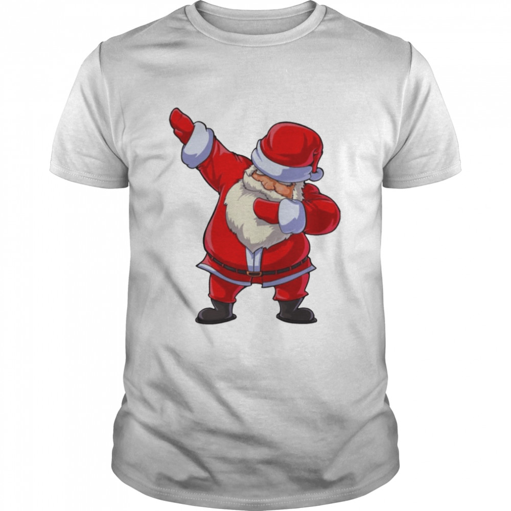Santa dabbing Xmas Holiday shirt