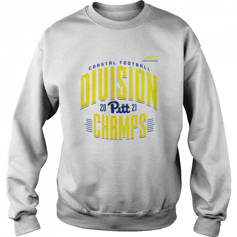 Pitt Panthers 2021 ACC Coastal Football Division Champions T- Unisex Sweatshirt