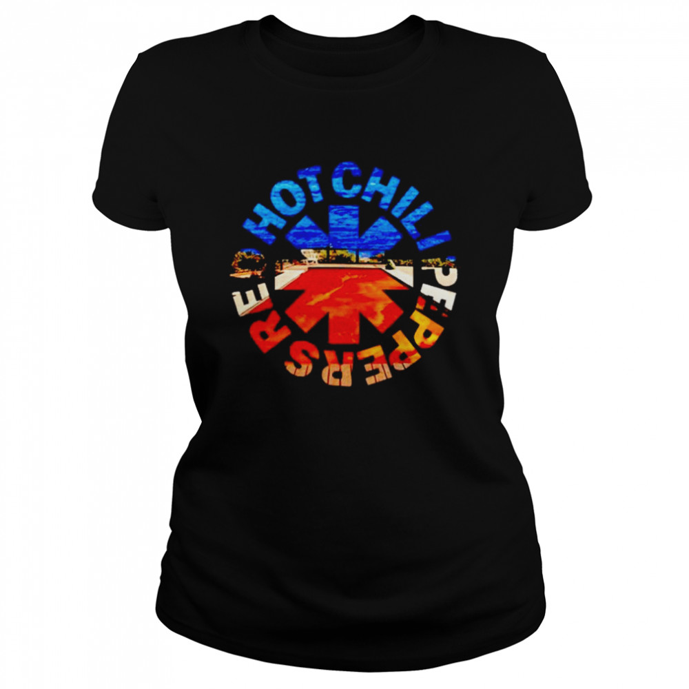 Red hot chili peppers logo nice shirt Classic Women's T-shirt