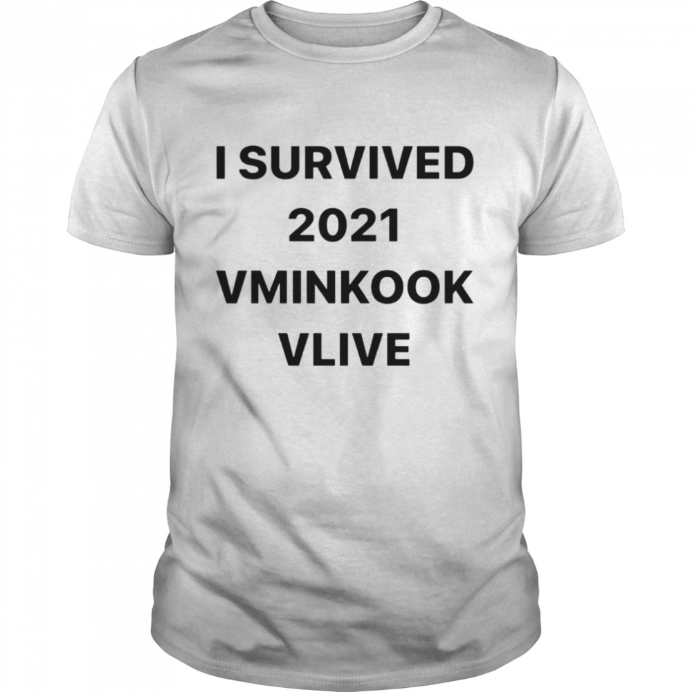 I survived 2021 Vminkook Vline shirt